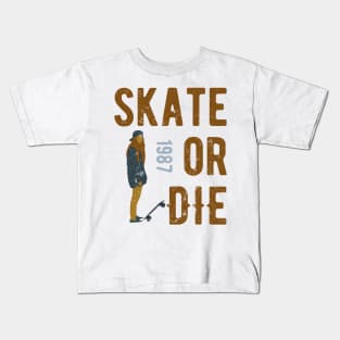 Skate Or Die Kids T-Shirt